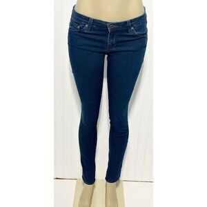 AG Adriano Goldschmied Women's The Legging Mid Rise‎ Super Skinny Jeans Blue 27R
